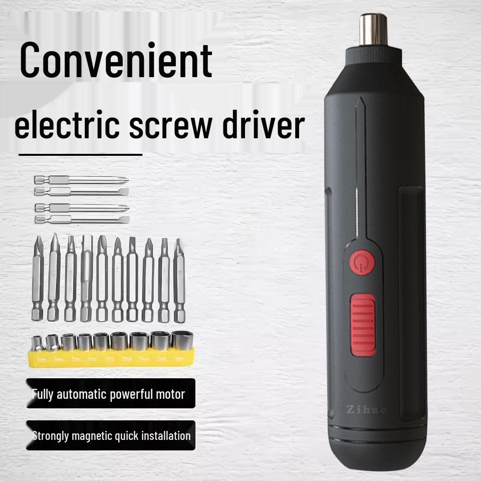 Multifunctional Pen-Type Micro Electric Screwdriver Set for Mobile Phones and Watches