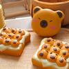 Hand Relaxing Squishy Capybara Toy Fidgets Toys Simulated Bread Squeeze Toy Sticky Soft Rebound Cake Squishy Toy Birthday Gift
