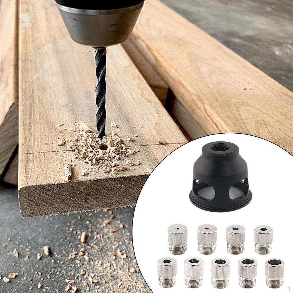 Bohrlehre Selbstzentrierendes Bohrführungs-Set Vertikaler Locher Taschenvorrichtung Edelstahl mit