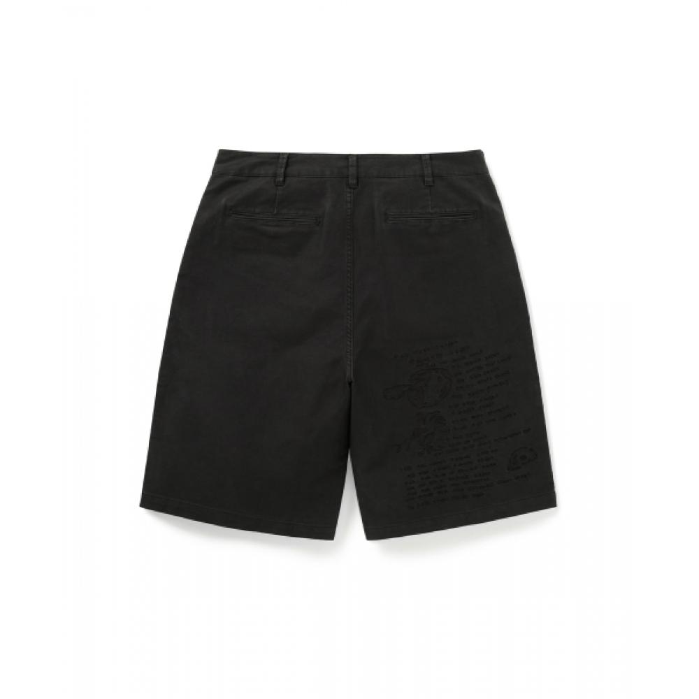 Thisisneverthat Tnt Daniel Johnston Washed Short Black