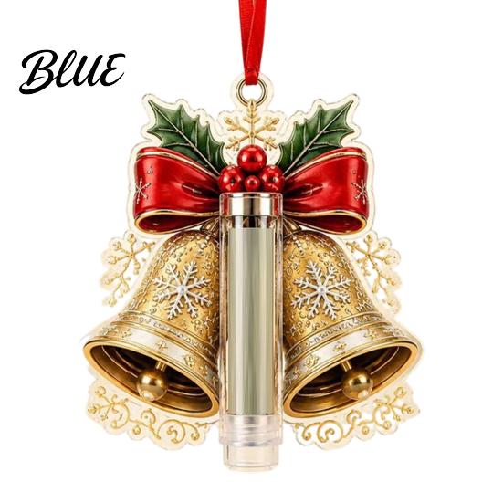 Reusable Cash Present Container Christmas Gift Ornament, Acrylic Money Holder, Funny Xmas Creative Ornament Tree/Bow/Santa/Bell Shaped Hanging