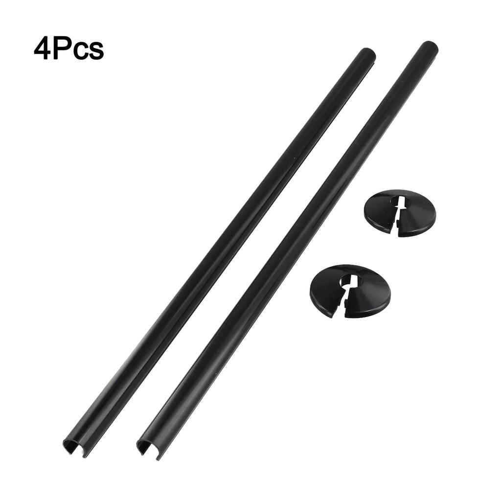 15x500mm Pipe Covers with Collars for Stylish Pipe Protection Solutions