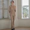 Mausolleum Emma Semi Bootcut Slacks - Beige