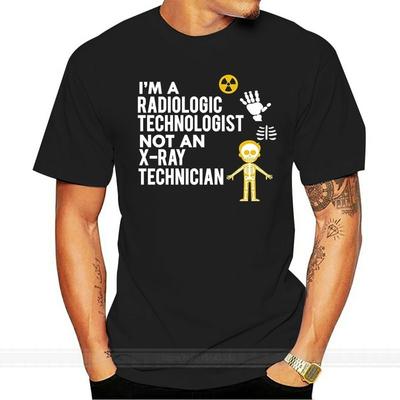 Heißes Herren Fun Casual Print T-Shirt Radiologie T-Shirt Ich bin ein Radiologischer Technologe Rad Tech Tee shubuzhi Marke T-Shirt