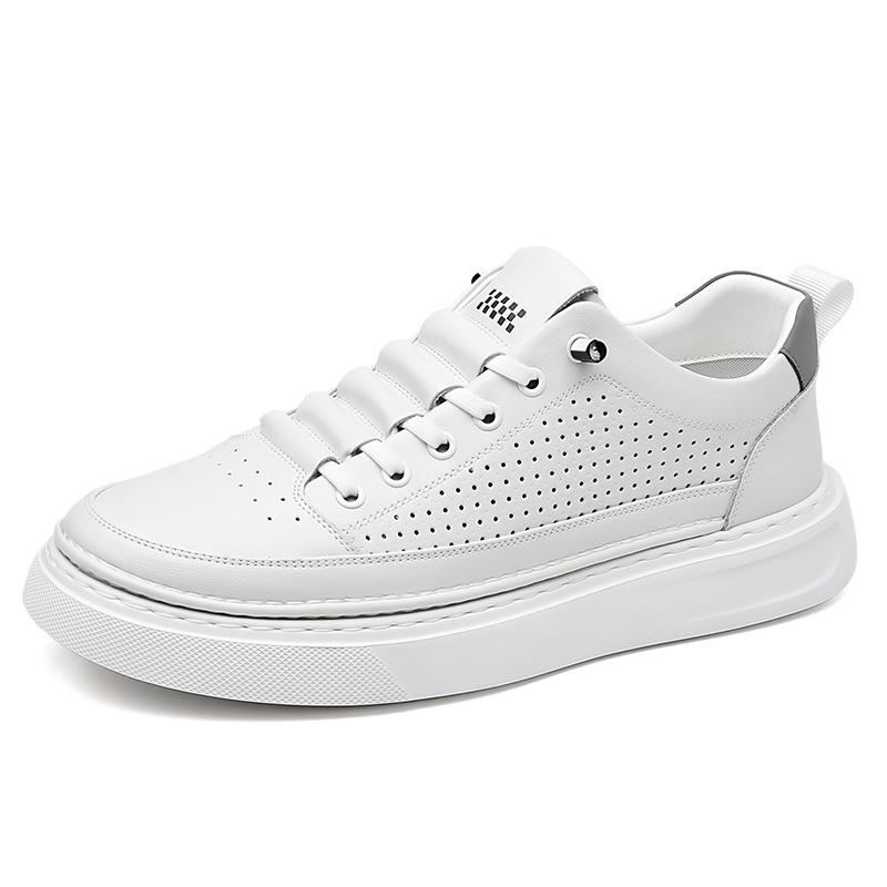 

Little white shoes 2025 summer men s shoes comfortable new breathable deodorant mesh casual sports shoes men s board shoes 44 белый