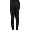 Adidas Letter Print Mid-Rise Comfortable Soft Simple Knitted Sports Pants Women Pants Black CV7573
