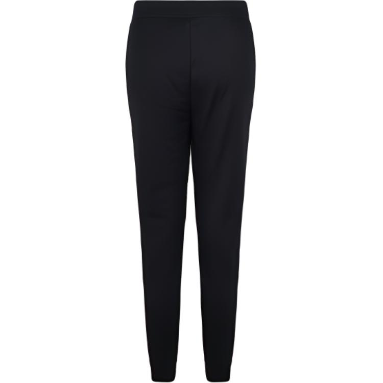 Adidas Letter Print Mid-Rise Comfortable Soft Simple Knitted Sports Pants Women Pants Black CV7573