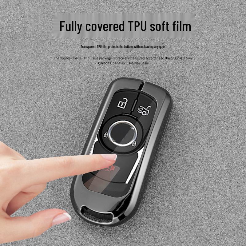 Key Case for Buick: Fits 23 Models including Excelle, GT, Regal, LaCrosse, GL6, Encore, GL8, Verano Pro, and Envision S