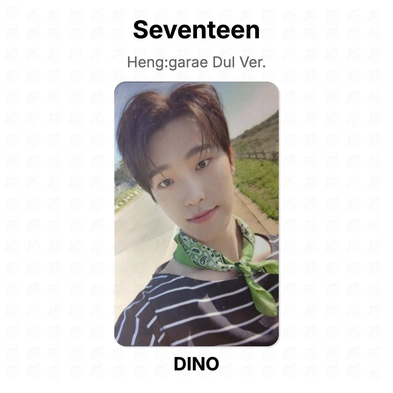 Семнадцать Хэн:гараэ Дуль Вер. Официальная фотокарта DINO