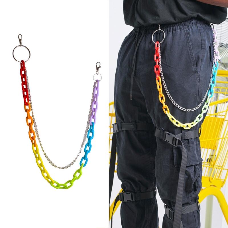 Wallet Pants Chain Hip Hop Rock Chains Pocket Chain for Wallet Pants Jeans Goth