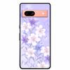 Per Google Pixel 7a 5G Custodia 6.1" Cover Fiori Bordo Nero Silicone TPU Morbida Cover Posteriore Per Google Pixel7a 2023 Custodia Telefono Fundas