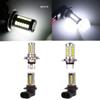 H4/H7/9005/9006 33SMD 800LM COB LED Düşük Tüketim Yüksek Güç Araba Canbus Far Ampulü Koşu Işığı Beyaz Motosiklet Sis Lambası