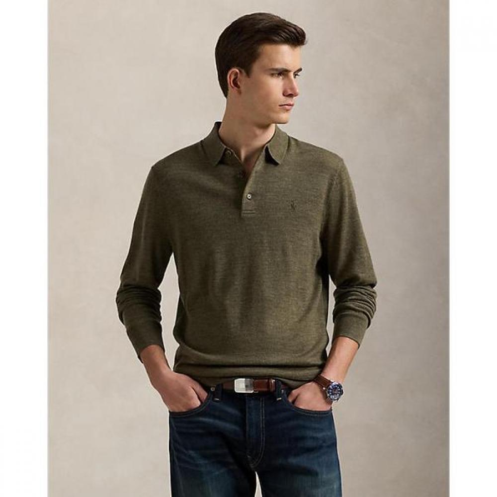 Polo Ralph Lauren Men S Wool Polo Collar Sweater mnpoSwe16822376300 M