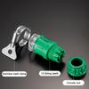 2pcs Quick-Connect Hose Connector With 1/2" Thread Durable 2 In 1 Multi-Face Connector For Kitchen Bathroom Sinks