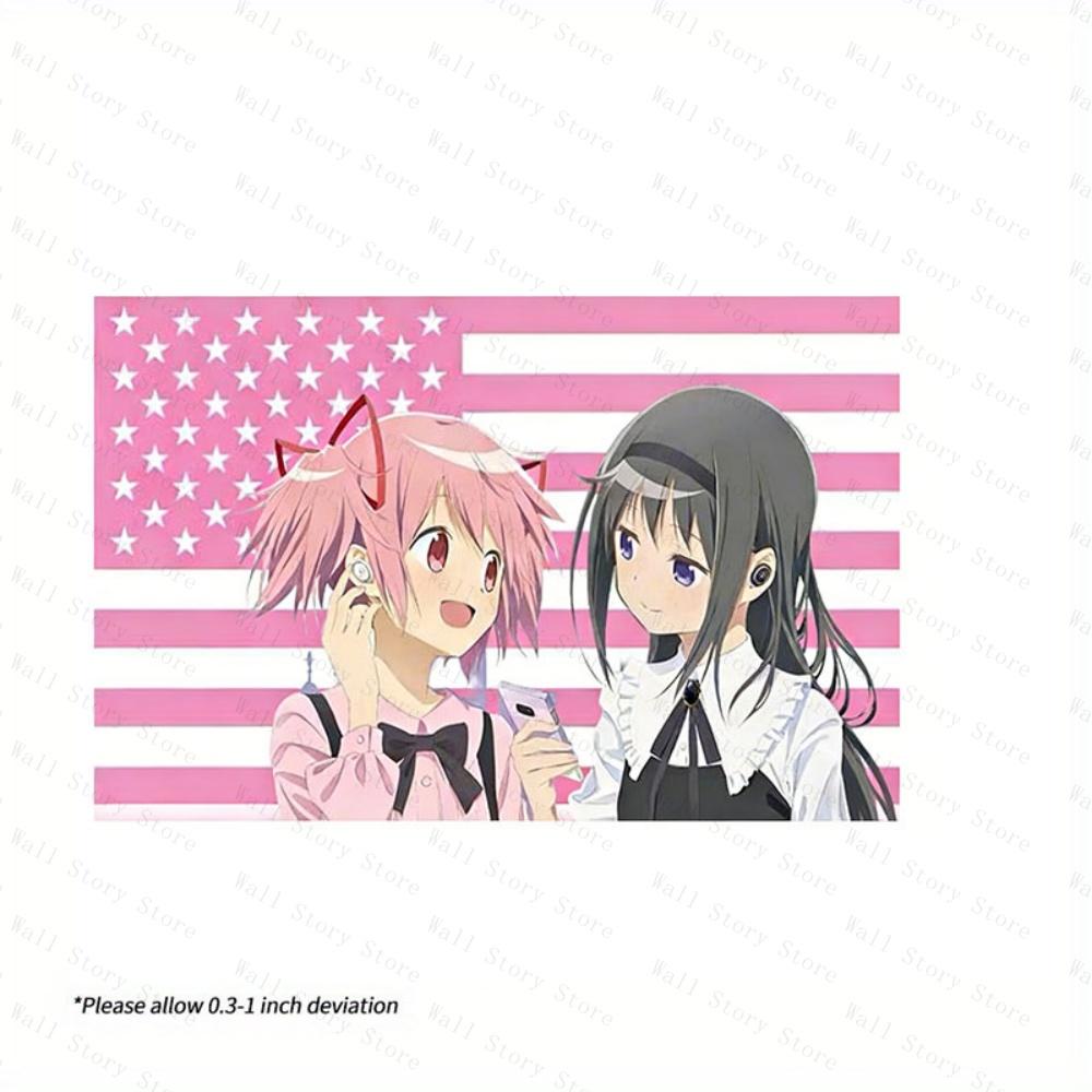 Magi Tapestry Madoka Magica Bedroom Tapestry Dormitory Anime Wall Hanging Magical Girl Atmosphere Home Decoration Tapestry