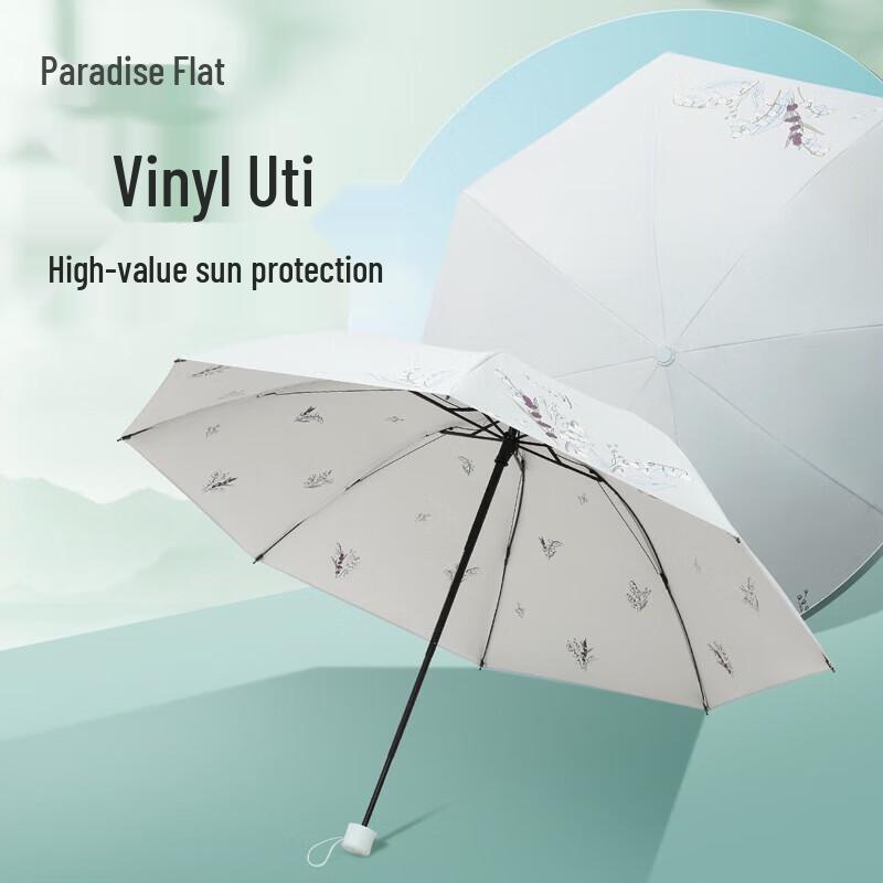 Heaven Umbrella Double-Sided Print UV Protection Rain/Sun Umbrella