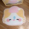Cartoon Cute Bedroom Bedside Blanket Dresser Makeup Bathroom Bathroom Absorbent Non-slip Foot Pad