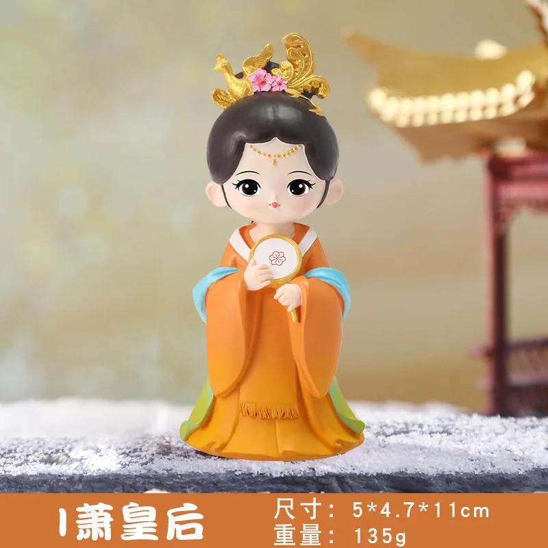 Beautiful Women Ornaments Souvenir Girl Resin Doll Desk Accessories Decorative Figurine Xi Shi Diao Chan Da Ji Table Decoration