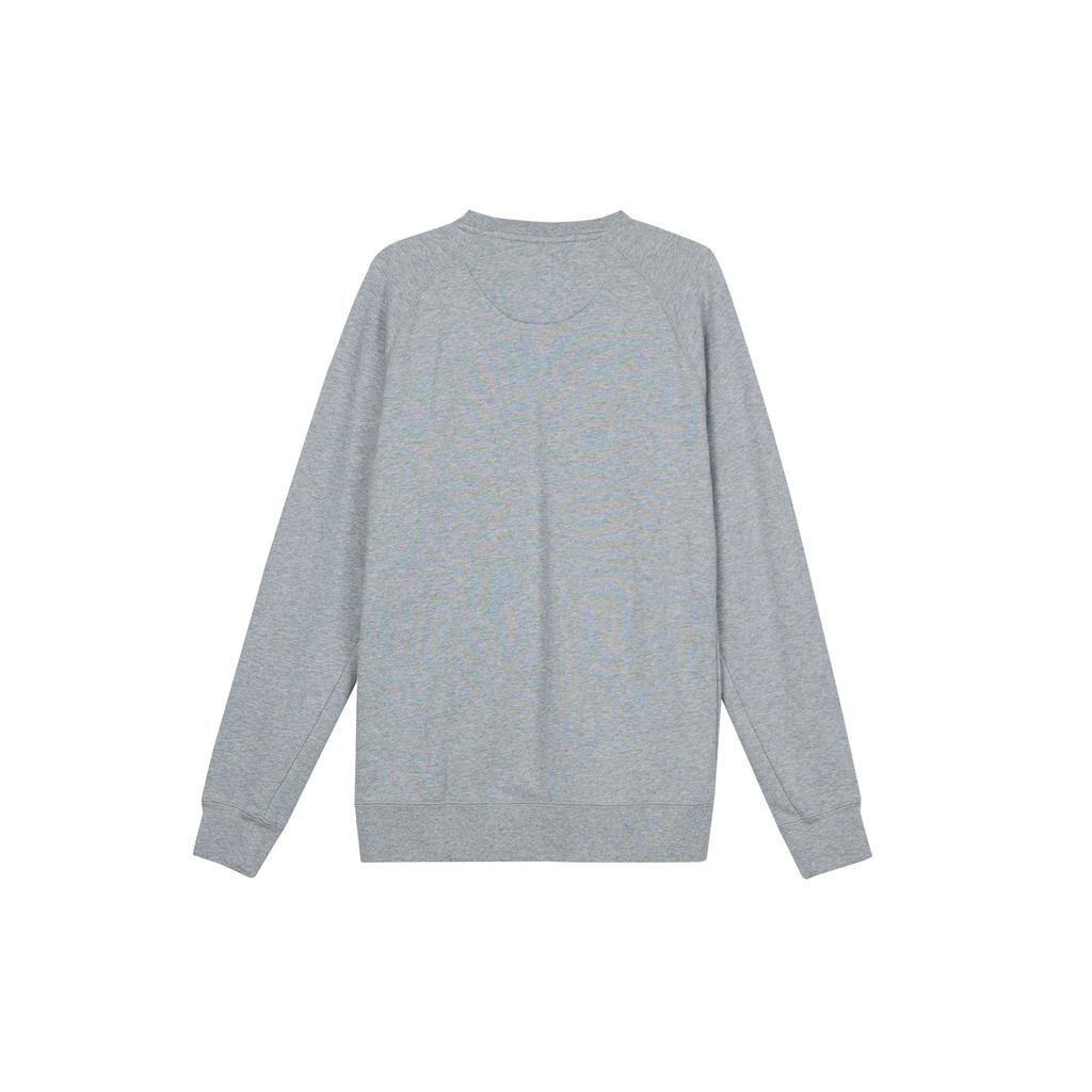 Jordan Solid Color Sports Crew Neck Pullover Long Sleeve Sweatshirt Men Sweatshirt Gray AH3935-063