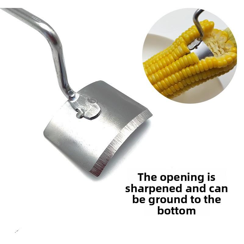 Nerezový loupák na kukuřici, Rychlý a snadný odstraňovač zrn pro domácí použití