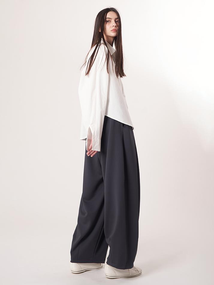ATHPLATFORM Au52Pt39 Double Tech Wide Pants_Dark Gray