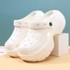 Hole shoes women's new summer thick-soled wear-resistant and comfortable bag head non-slip outer wear beach cool slippers