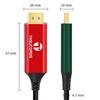 Thsucords 4K Fiber Optic HDMI Cable 30M HDMI Cable UHD Compatible with Xbox Series X PS8 Denon AV Receiver LG Samsung Sony TV 2.0 4K@60Hz