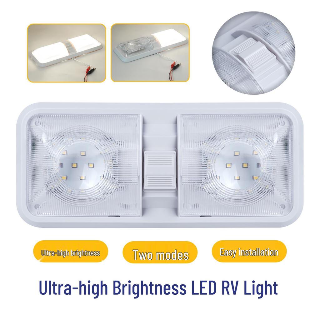 Third Generation High Brightness RV Reading Light for Interior Modification