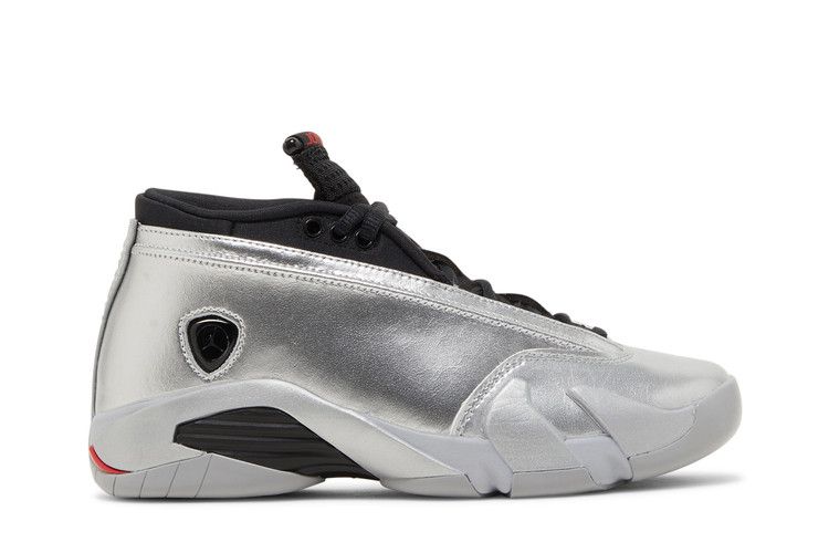 Wmns Air Jordan 14 Retro Low 'Metallic Silver'