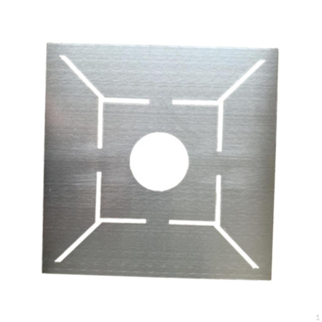 Floor Drain Ruler Use Measuring Tool Bricklayer Accs Thicken Multiple Patterns Bathroom Layout