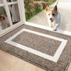 Olanly Indoor Door Mat Non-Slip Mat For Entryway Absorbent Resist Dirt Entrance Mat Washable Low-Profile Inside Floor Doormats