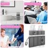 4 in 1 Travel Toiletry Container Portable Leak Proof Dispenser Bottle with Suction Cup for Shampoo Conditioner Body Wash Lotion