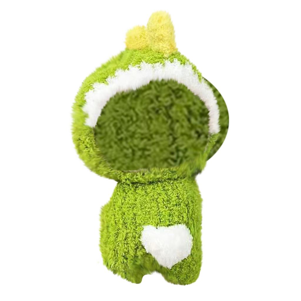 Cloth Pendant Clothes Cloud Velvet Green Dinosaur Set Does Not Include Dolls