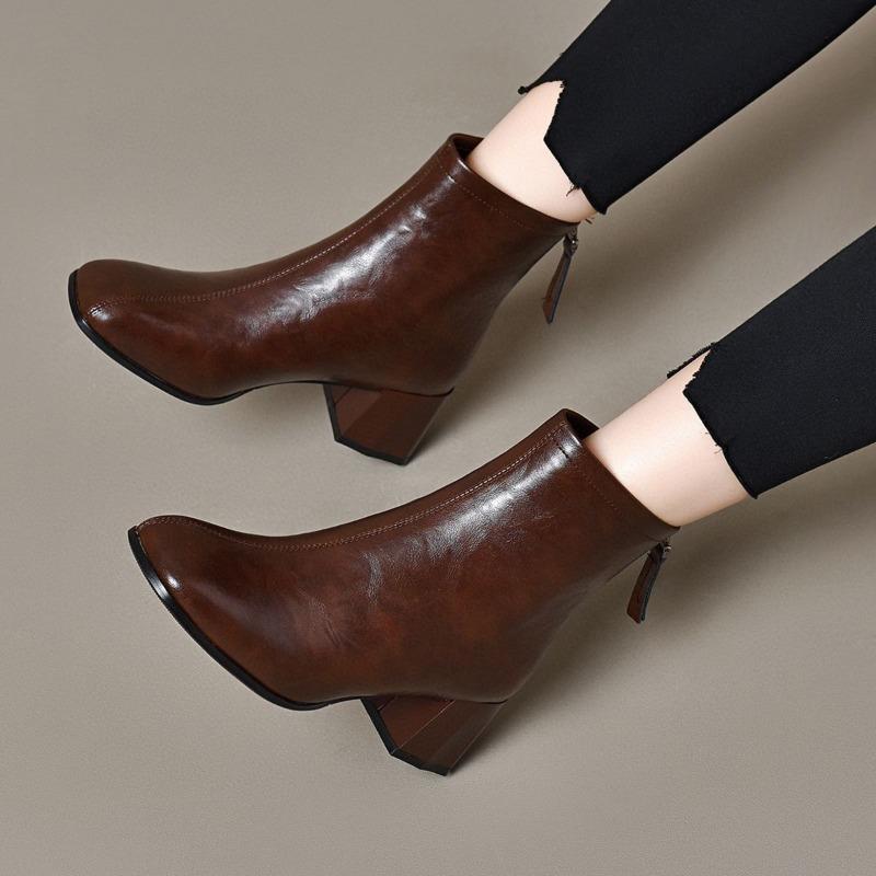 

Ботинки Челси Ботильоны Модные ботинки Кожаные ботинки 40 коричневый