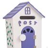 Wall Mount Mailbox Garden Wooden Post Box Mail 8.6x4.7x12.6inch Multifunctional