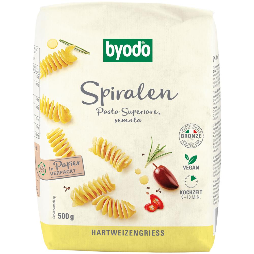 Byodo Spiral Pasta 500G