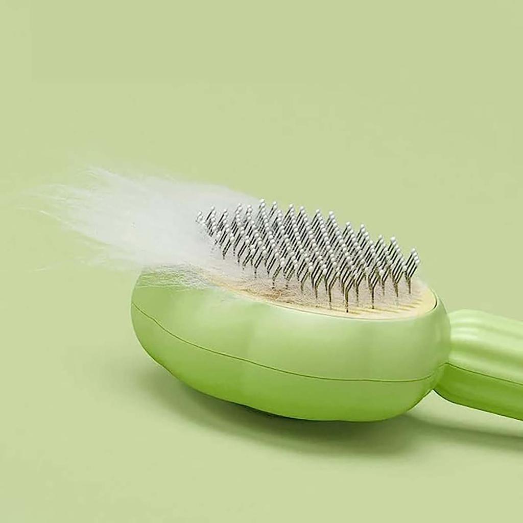 Sunflower Pet Comb Comb Pet Brush Pet Self Cleaning Needle Comb Pet Hair Remover Pet Comb