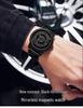 DOM Black Technology Men's Waterproof Quartz Watch with Roman Numeral Dial and Steel Ball Magnetic Levitation.