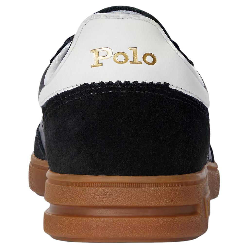 Polo Ralph Lauren Bedford Round Toe Lace-Up Training Shoes Low-Top Sneakers Unisex sneakers Black 100046153BLACK