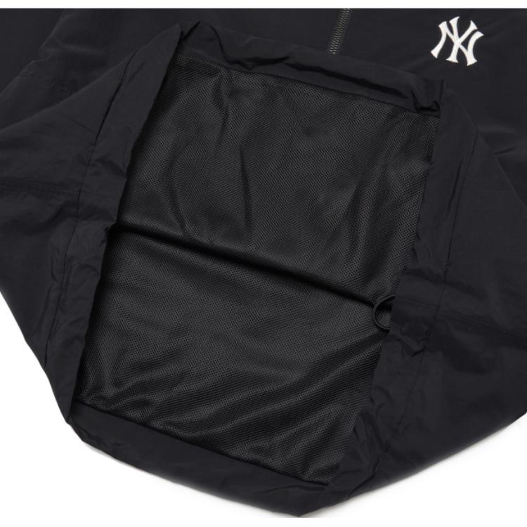 New MLB Base Logo Jacket Unisex Black 3AWJB0221-50BKS
