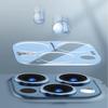 Cartoon Clear Camera Lens Protector for IPhone 13 14 11 15 Pro Max Plus 12 Mini 14Pro 15Pro Promax Glass Lens Case Back Cover