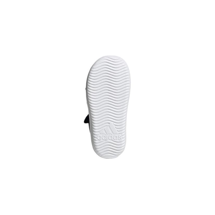 adidas Water Sandal Non-Slip Durable Kids Sandals Kids Sandals Black White GX2472