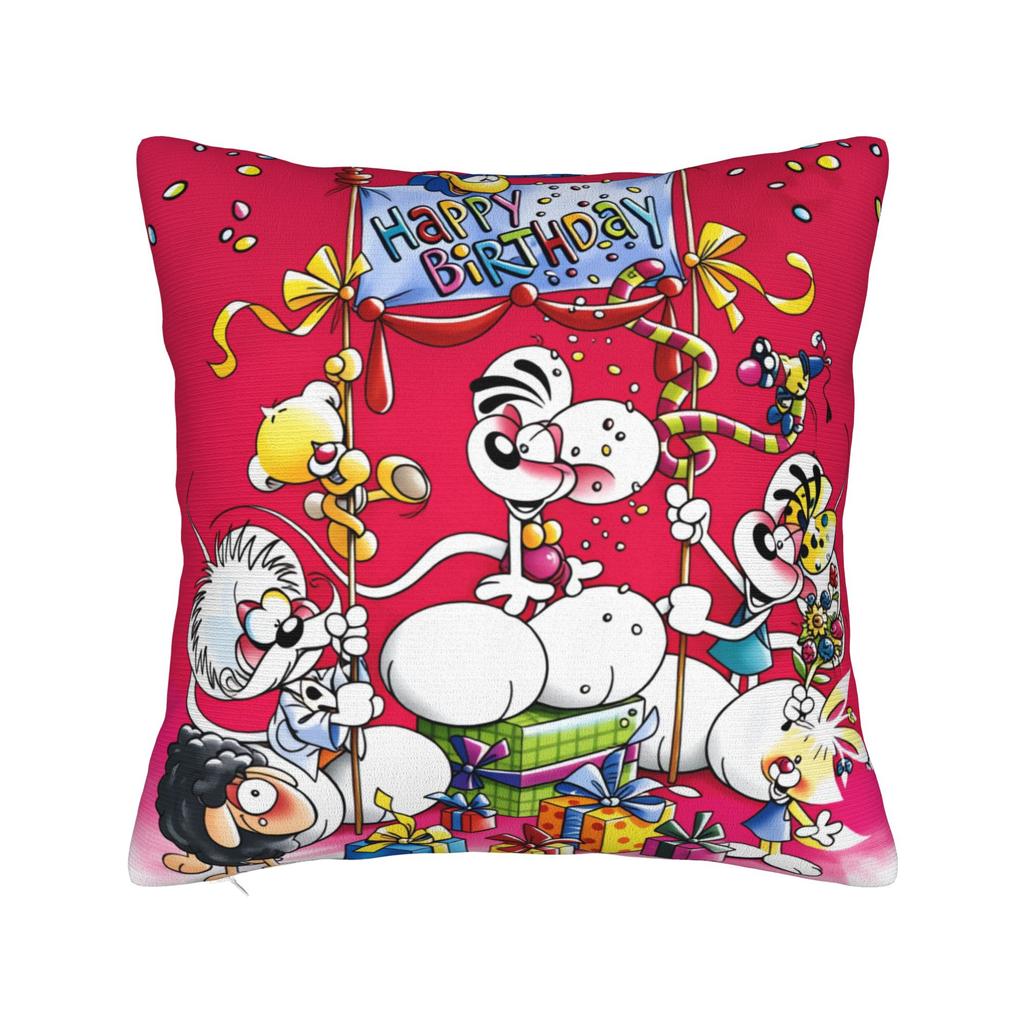 Pillow Case Cartoon Diddl Diddlina   Soft  Pillow Cover For Living Room Sofa Novelty Pillowcases