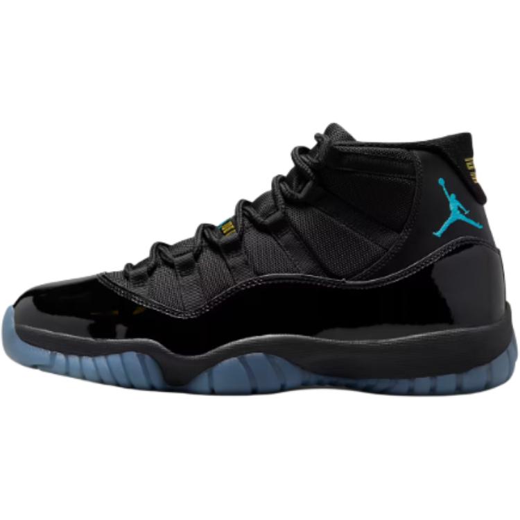 

Jordan Air Jordan 11 Retro High top Children s Basketball Shoes Black Blue Children Aged 3 7 Years Old 378039-047 32