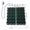 36-Hole Vertical Wall Mounted Planter Set, Large Capacity Self-Watering Garden Growing System, Wall Hanging Planting Baskets