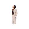 Sports Lifestyle Series Solid Color Zipper Comfortable Breathable Versatile Jacket Women Jacket Vanilla Cream 962517706-1