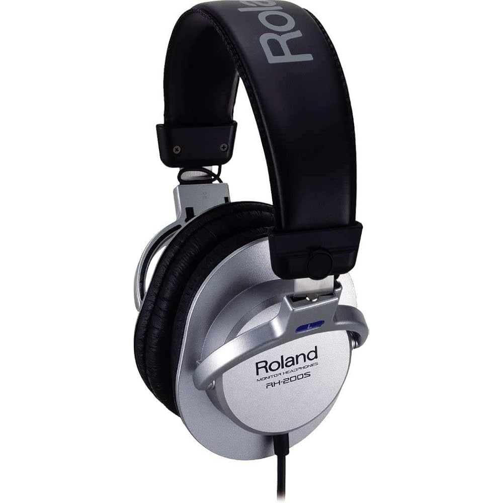 Roland Roland Monitor Headphones RH-200S Silver Cable Length 3.4 m Studio Studio Monitoring Recor...