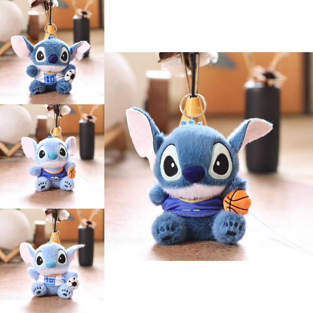 Stitch Plush Keychain With Pp Cotton Filling Perfect For Backpack Decor And Gifts