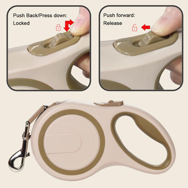 3M Long Strong Pet Leash For Large Dogs Durable Nylon Retractable Big Dog Walking Leash Leads Automatic Extending Dog Leash Rope