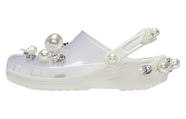 Crocs Classic Clog Simone Rocha Caurspīdīgs